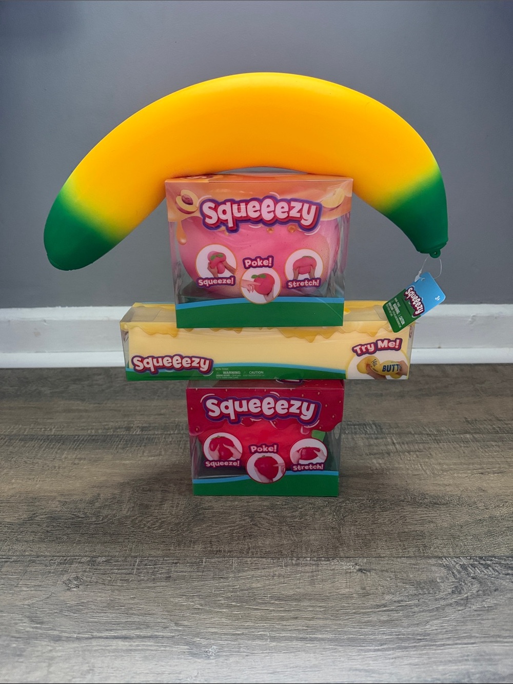 SUNNY DAYS SQUEEZY PEACH|STRAWBERRY|BUTTER|BANANA